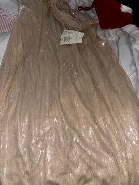 Beautiful sequence dress strapless brand new